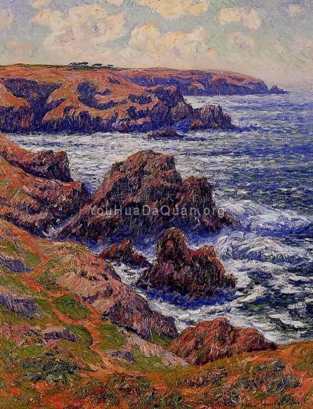 La Terre de Cleden, Point de Raz, Finistere - 亨利·莫雷